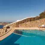 Vila Excellent Mykonos Apollo 3 Bedrooms Stunning Sea Views