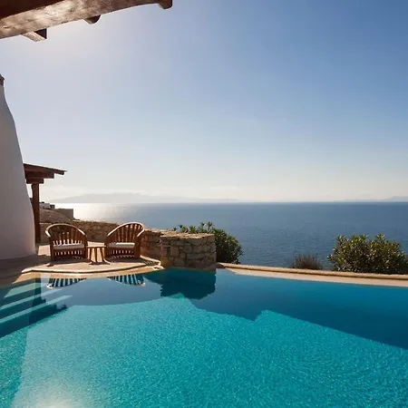 Excellent Mykonos Apollo 3 Bedrooms Stunning Sea Views Villa