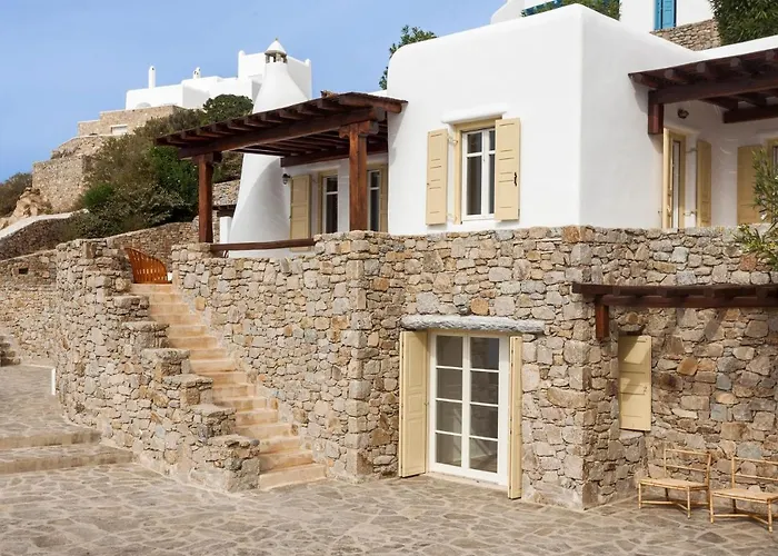 Excellent Mykonos Apollo 3 Bedrooms Stunning Sea Views 프사로우