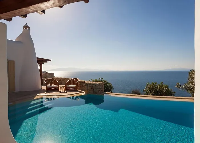 Excellent Mykonos Apollo 3 Bedrooms Stunning Sea Views 빌라