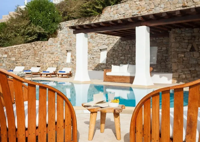 Excellent Mykonos Apollo 3 Bedrooms Stunning Sea Views 빌라