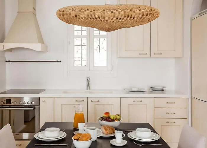 빌라 Excellent Mykonos Apollo 3 Bedrooms Stunning Sea Views 프사로우