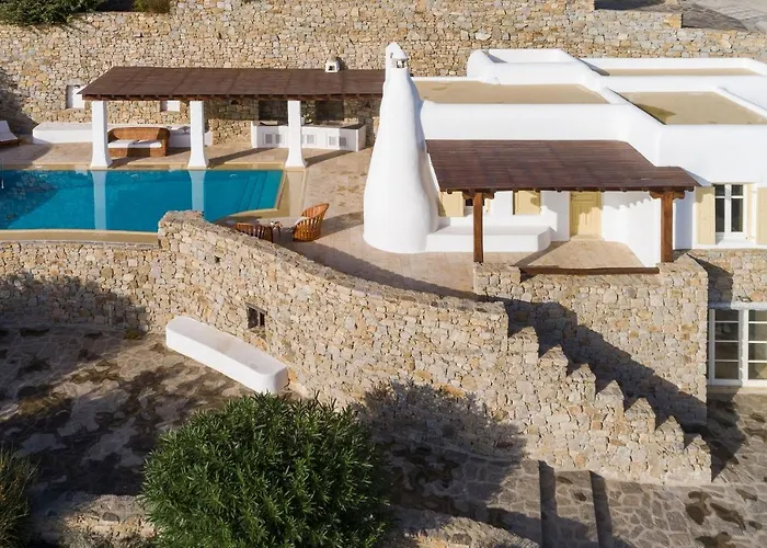 빌라 Excellent Mykonos Apollo 3 Bedrooms Stunning Sea Views *