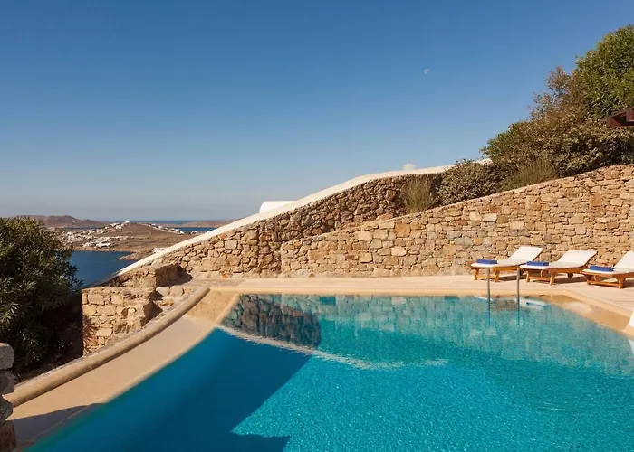 빌라 Excellent Mykonos Apollo 3 Bedrooms Stunning Sea Views *
