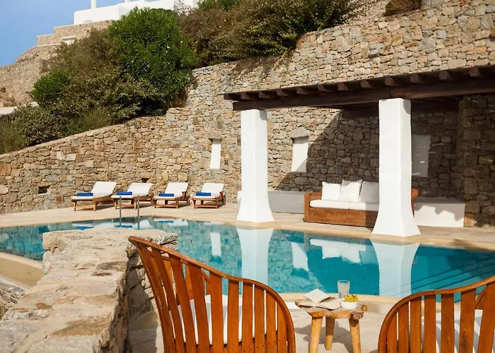 빌라 Excellent Mykonos Apollo 3 Bedrooms Stunning Sea Views