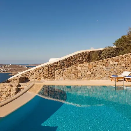 Vila Excellent Mykonos Apollo 3 Bedrooms Stunning Sea Views *