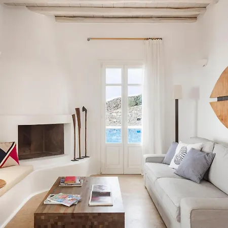 Villa Excellent Mykonos Apollo 3 Bedrooms Stunning Sea Views Psarrou