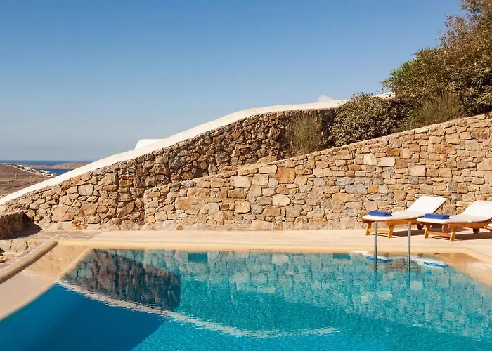 Excellent Mykonos Apollo 3 Bedrooms Stunning Sea Views Psarou (Mykonos)