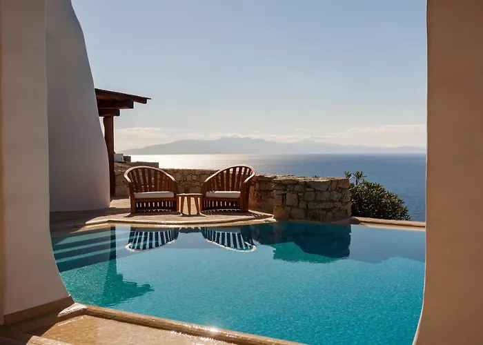 Excellent Mykonos Apollo 3 Bedrooms Stunning Sea Views * Psarou (Mykonos)